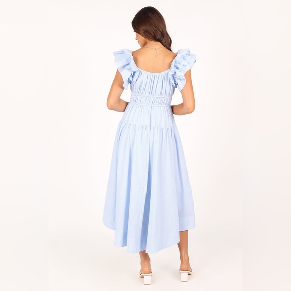 Petal and Pup Linda Striped Midi Dress Large - Picture 4 of 10